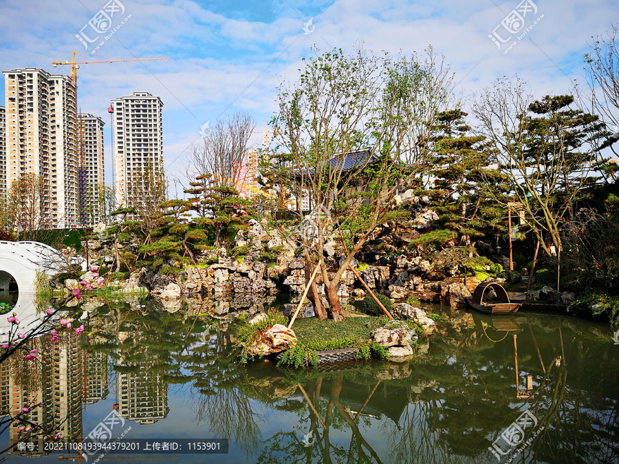 小区水景