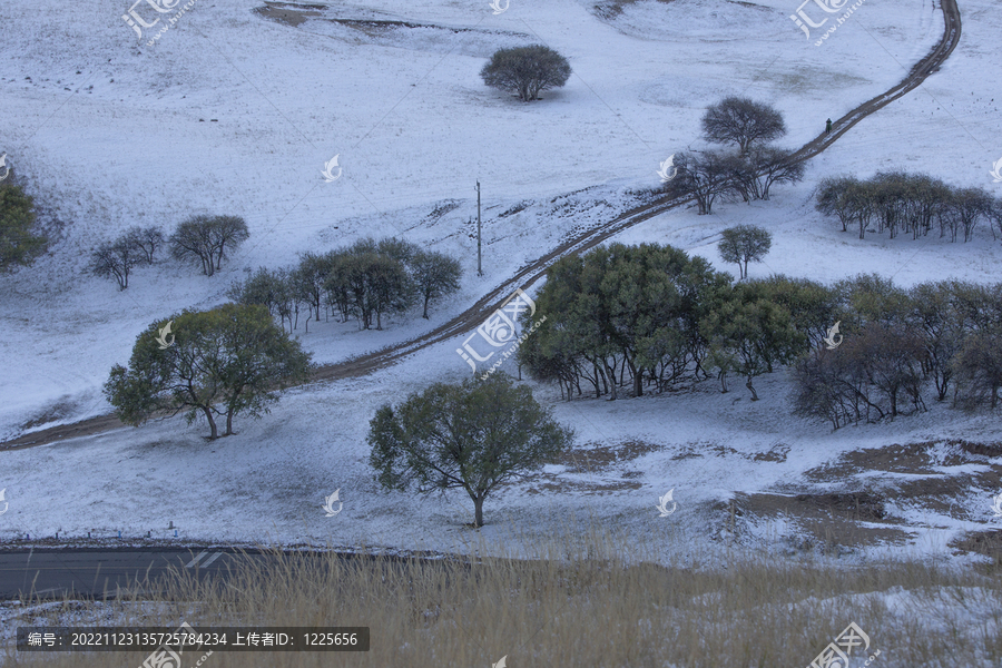 乌兰布统秋后第一场雪35