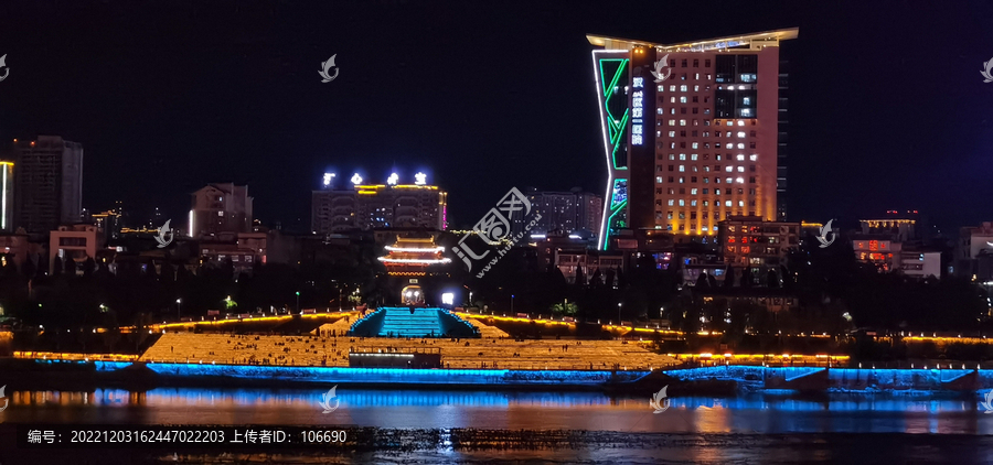 安康汉江夜景