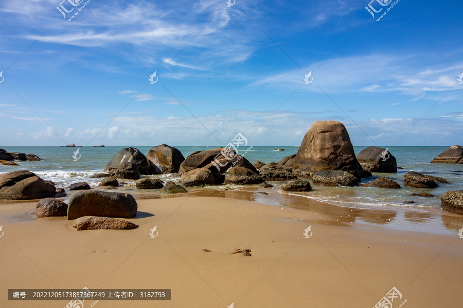 海南三亚天涯海角风景区风光