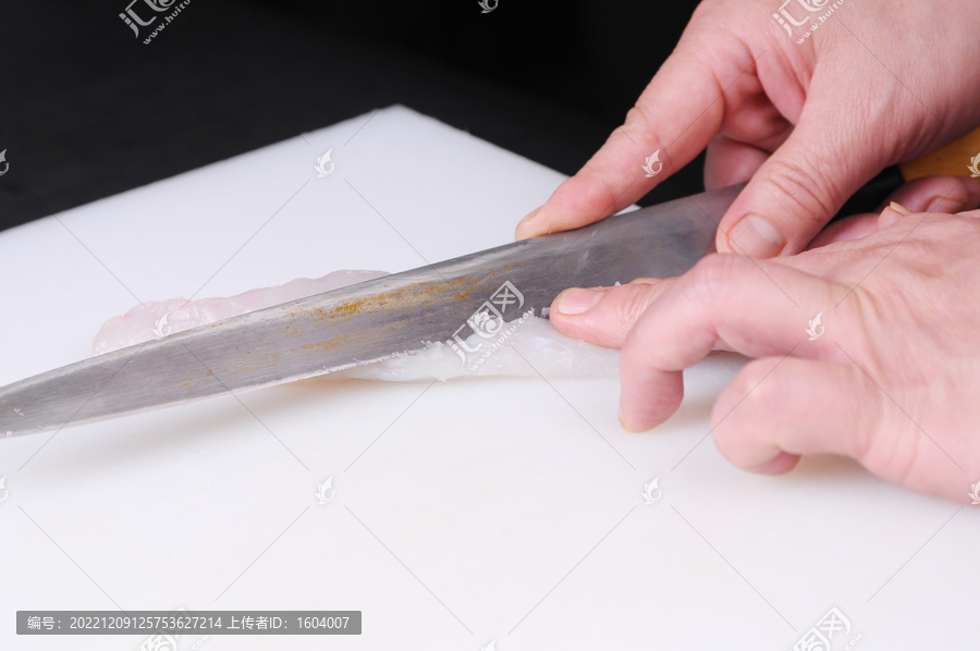 河豚刺身刀法