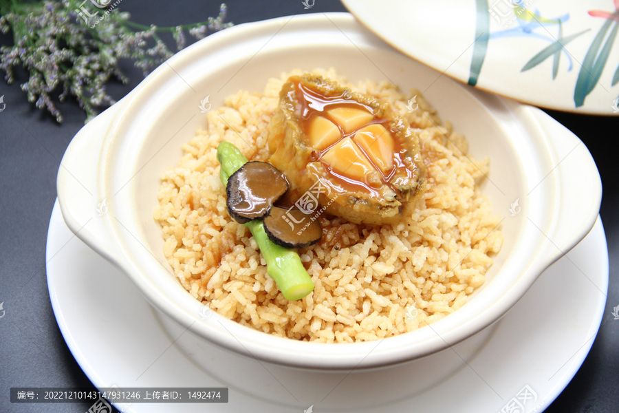 黑松露鲜鲍饭