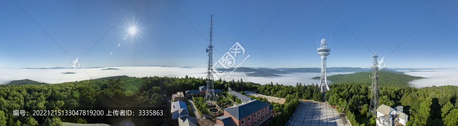 伊春南山森林公园全景图