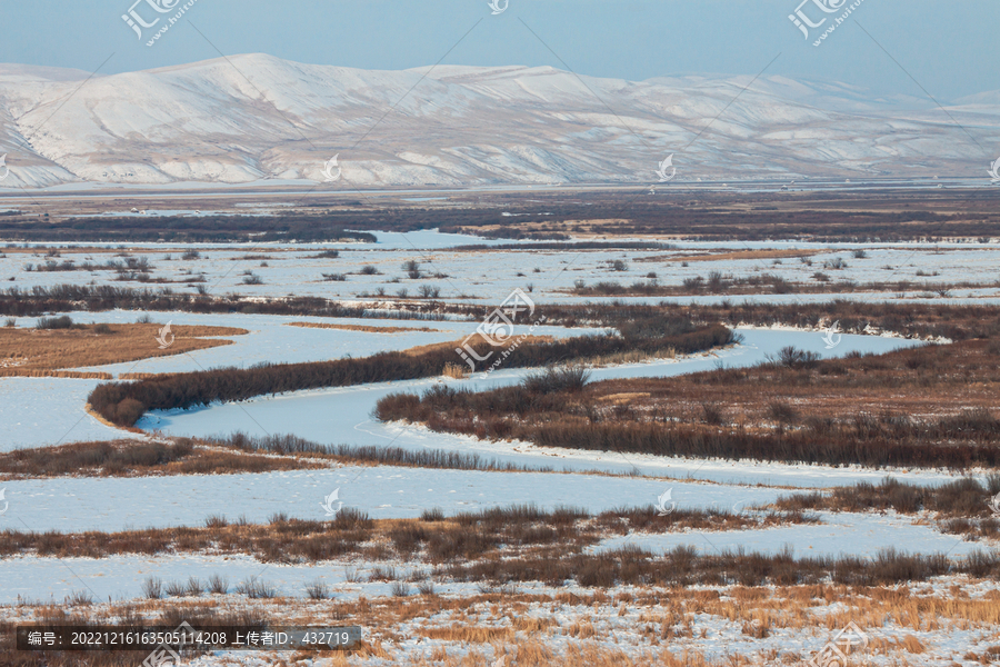 冬季额尔古纳河