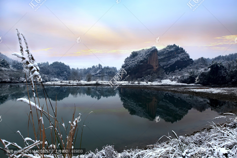 恩施大沙坝雪景