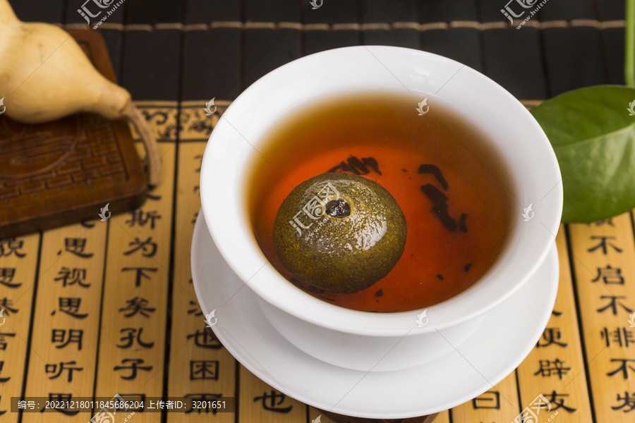 茶红茶小青柑茶