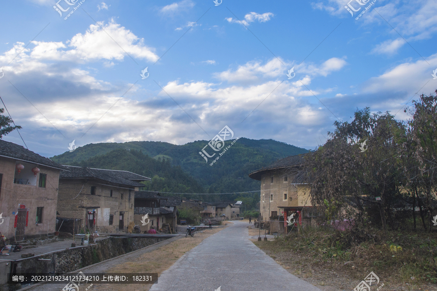 河坑村子建筑风景