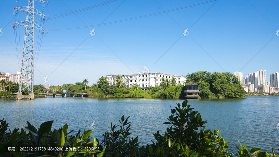 海口红城湖风景