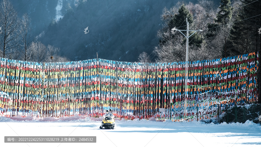 景区骑行雪地车