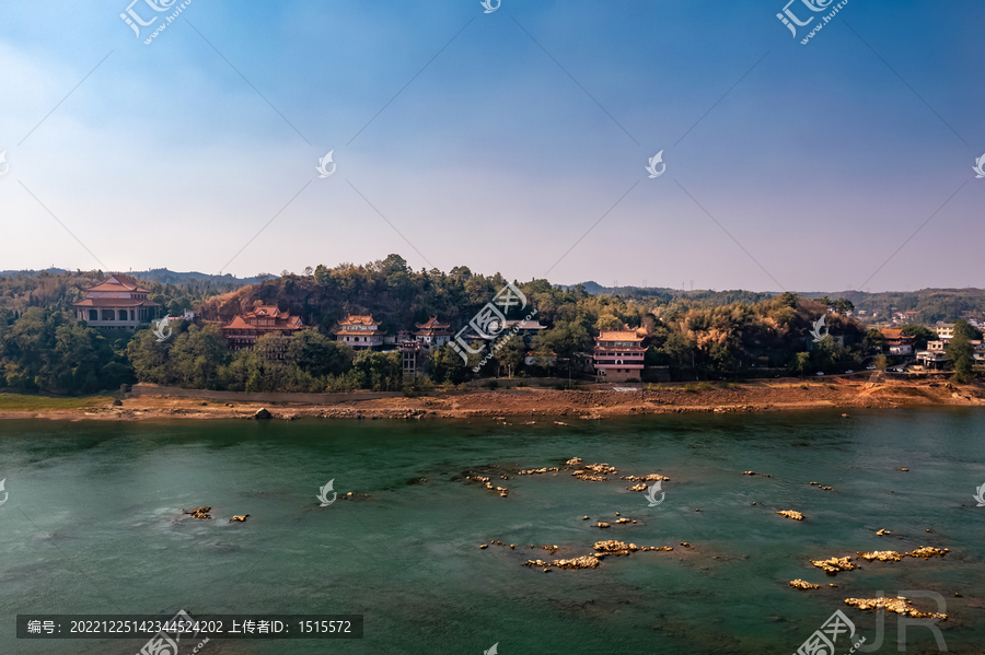 湘江之滨空灵禅寺