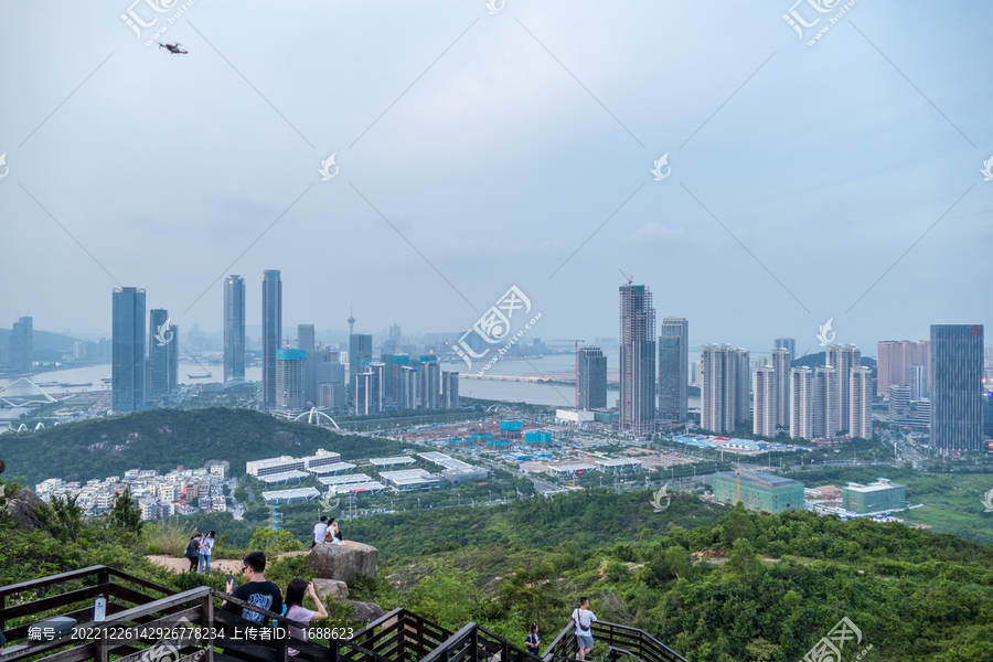 横琴澳门全景