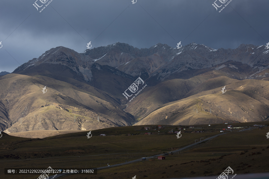 甘孜彩林雪山红叶摄影天堂30