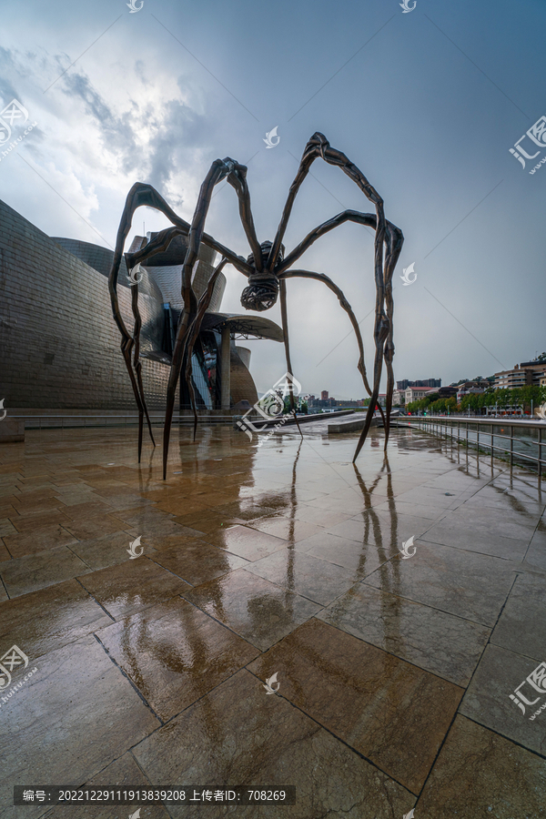 古根海姆博物馆蜘蛛雕塑