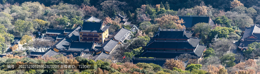 杭州灵隐寺秋色