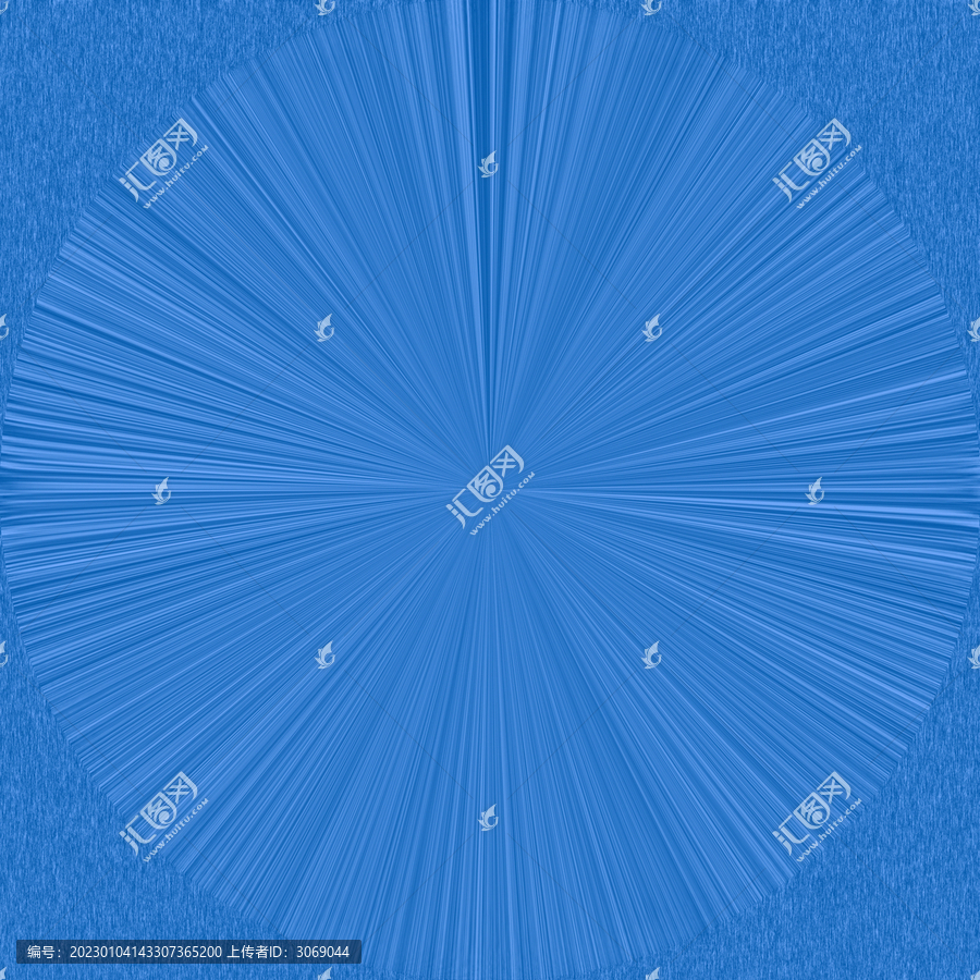 蓝色圆形放射背景