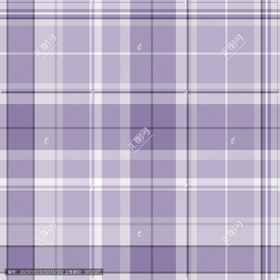 紫色系印花色织格花型背景