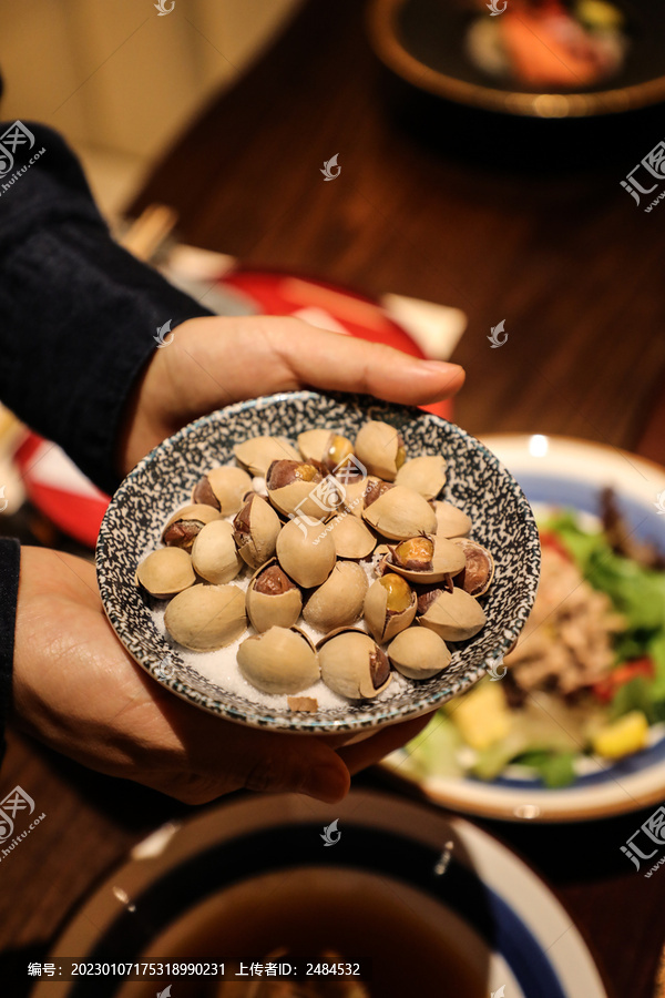 日料烤银杏