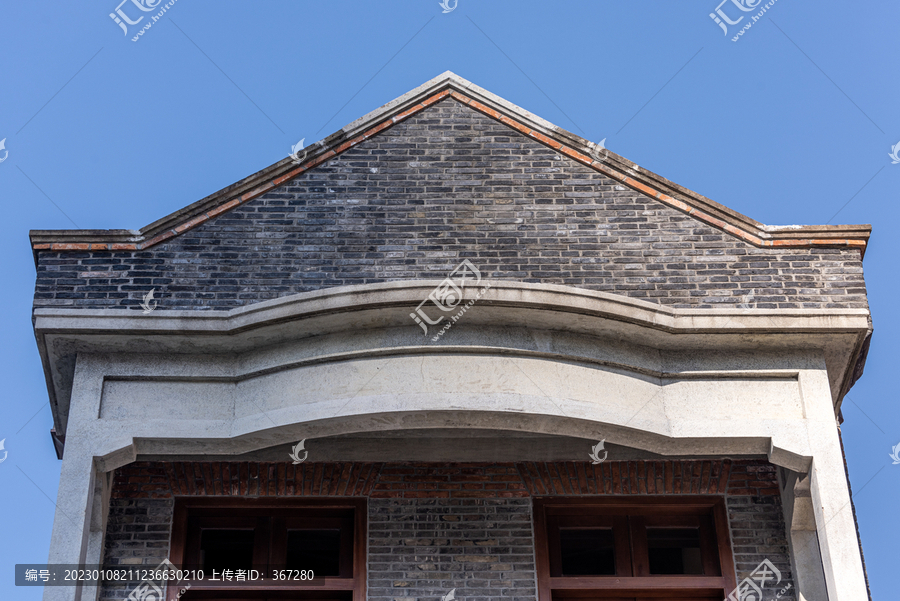 石库门老建筑屋顶