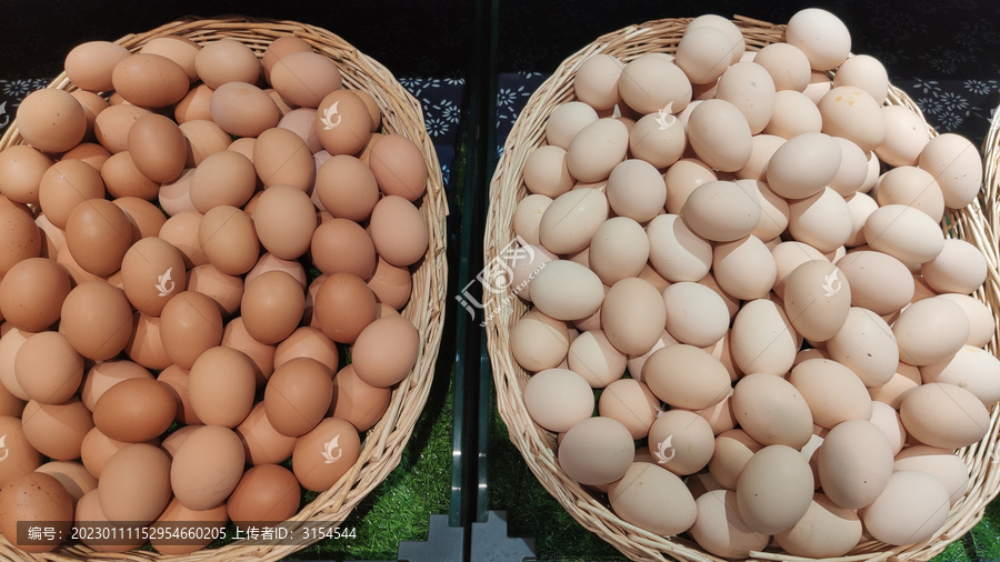 超市鸡蛋篮子鸡蛋陈列
