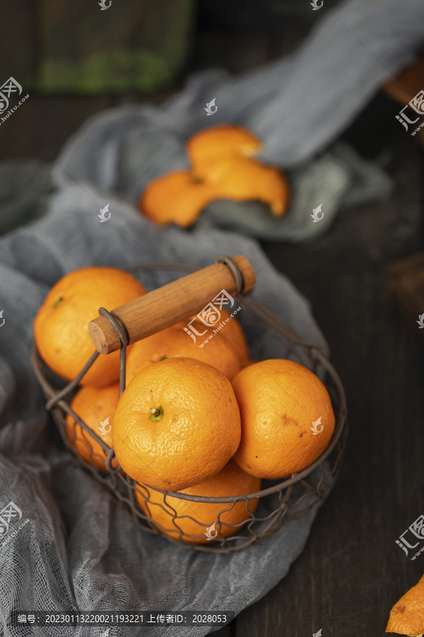 沙糖桔甜橘子水果图片