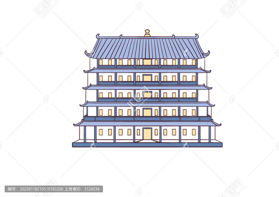 广州地标建筑镇海楼