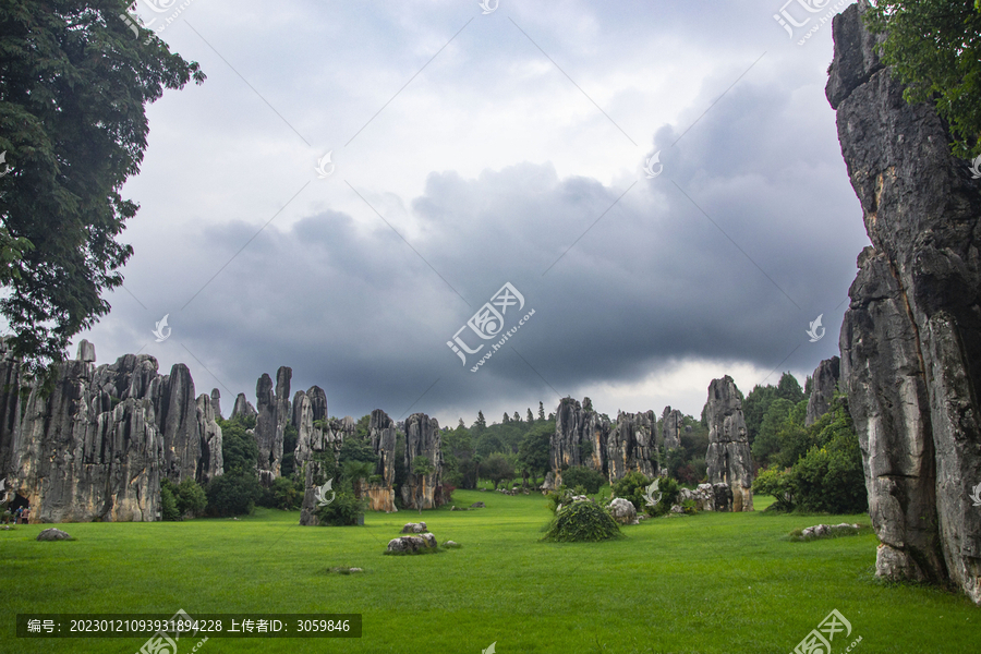 云南昆明大石林风景区