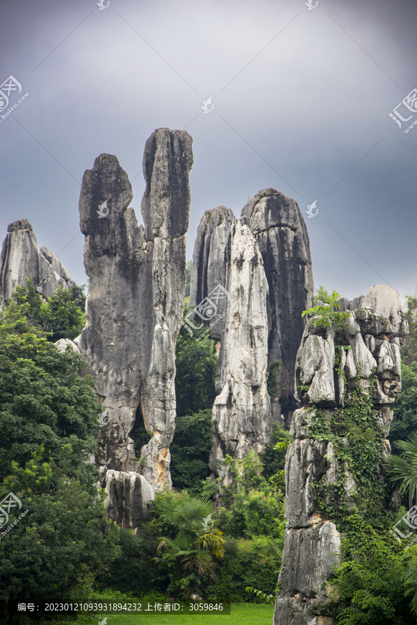 云南昆明大石林风景区