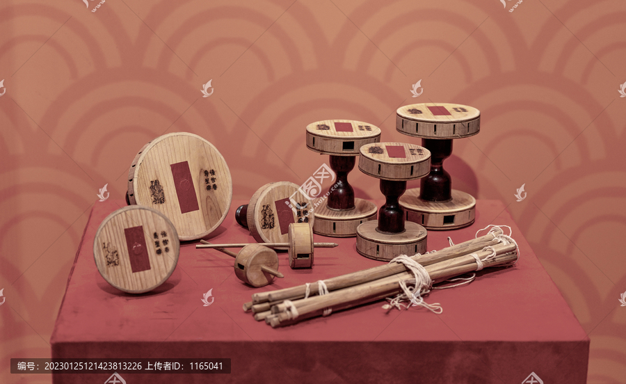 近代竹木制玩具