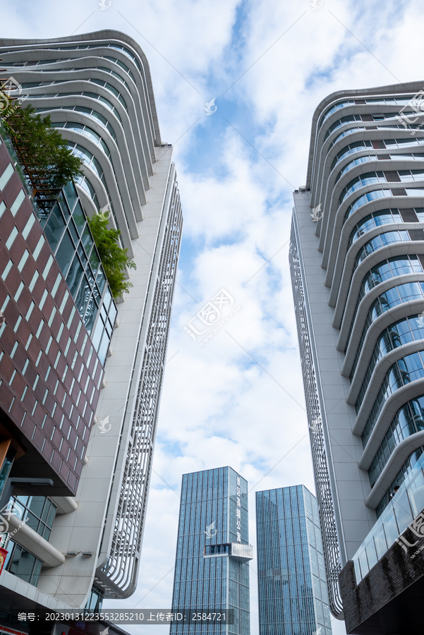 度假酒店大厦外景