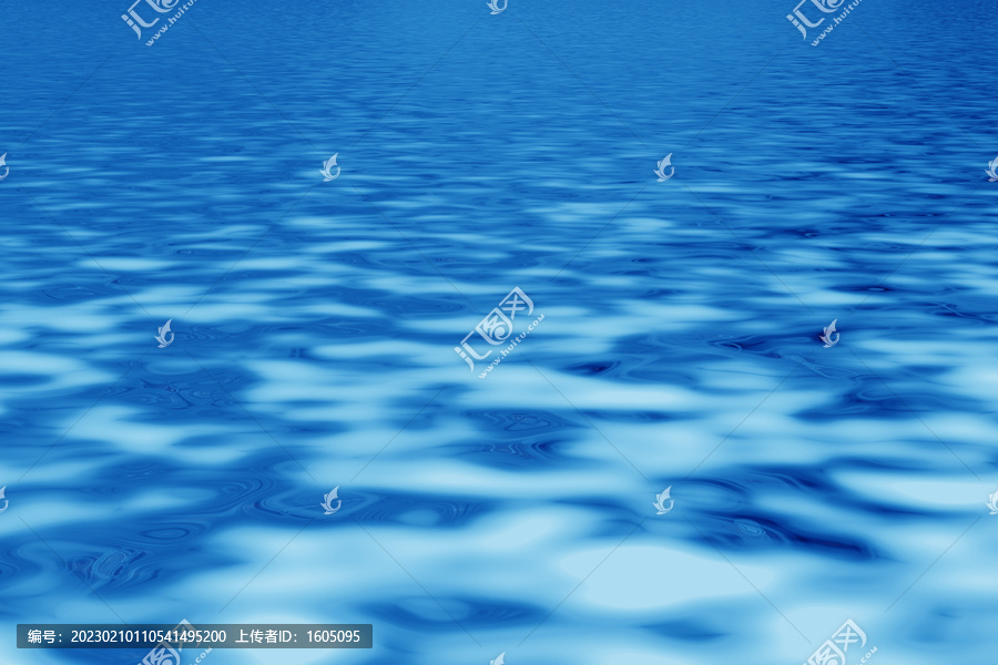 蓝色水波纹