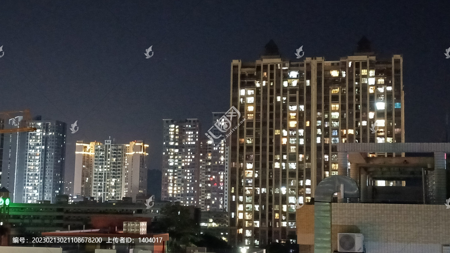 惠州建筑城市夜景