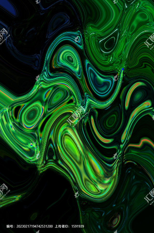绿色抽象底纹