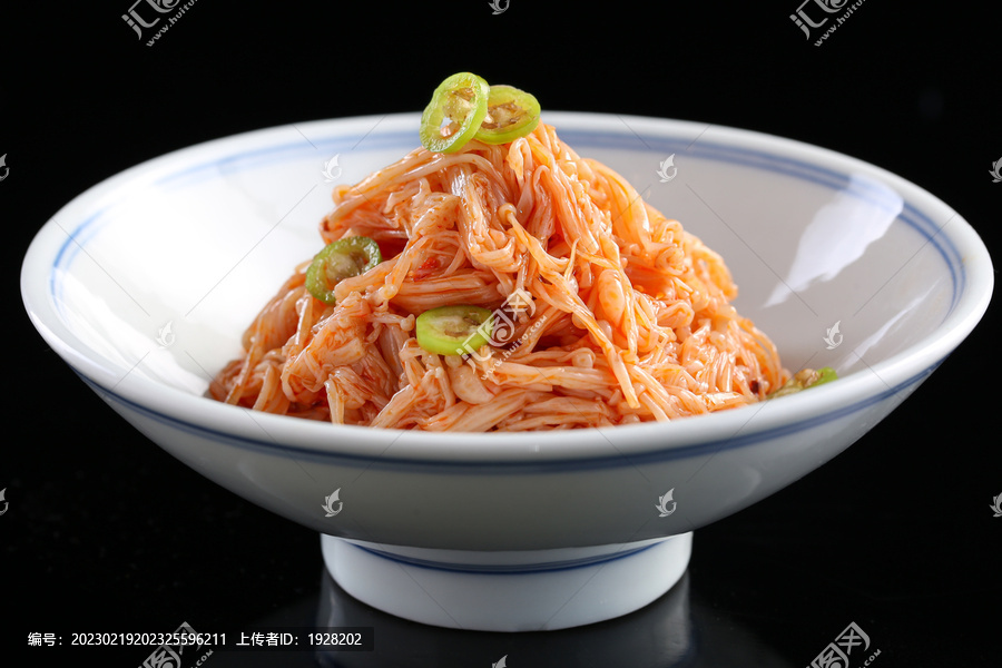 红油金针菇