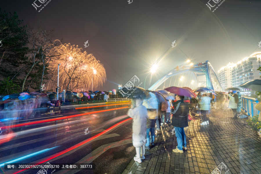 街头夜景长曝光