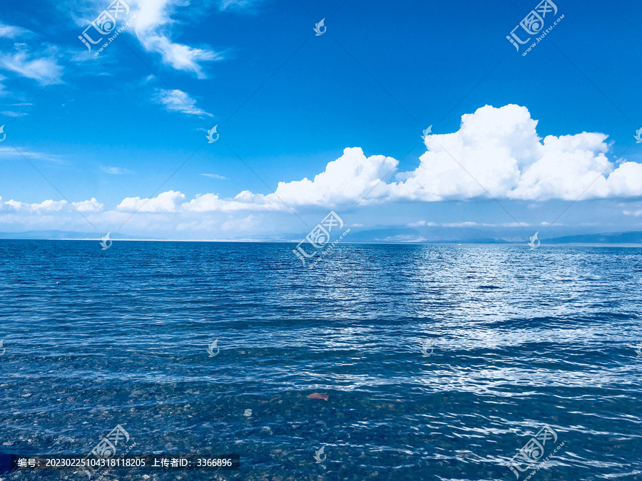 青海湖蓝的想象
