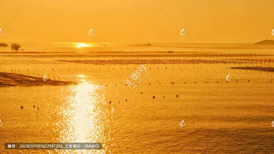 海上日出