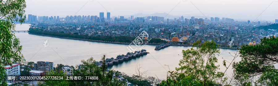 潮州广济桥全景