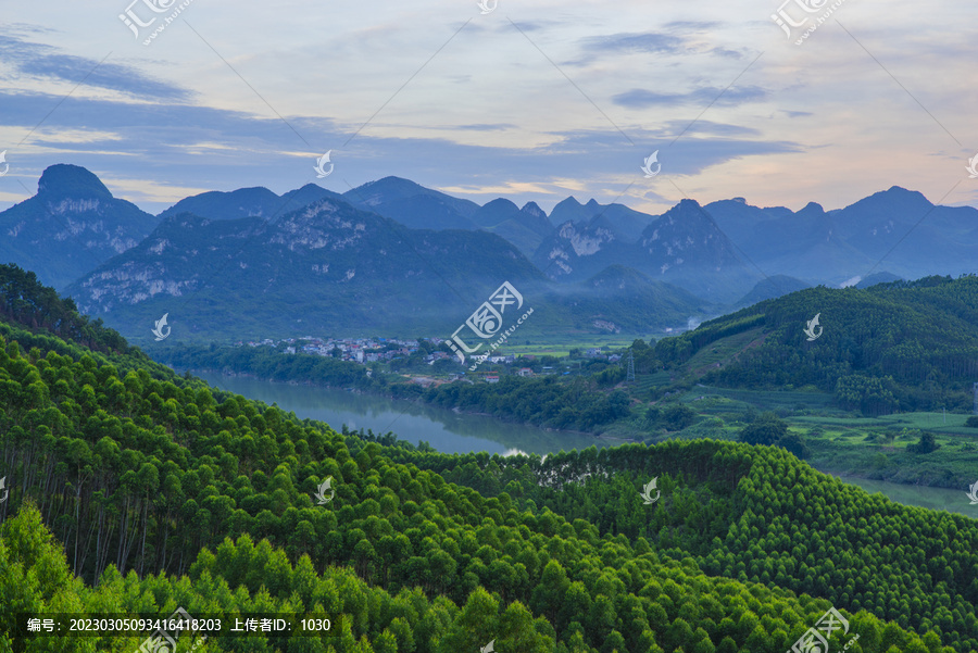 绿色自然风景