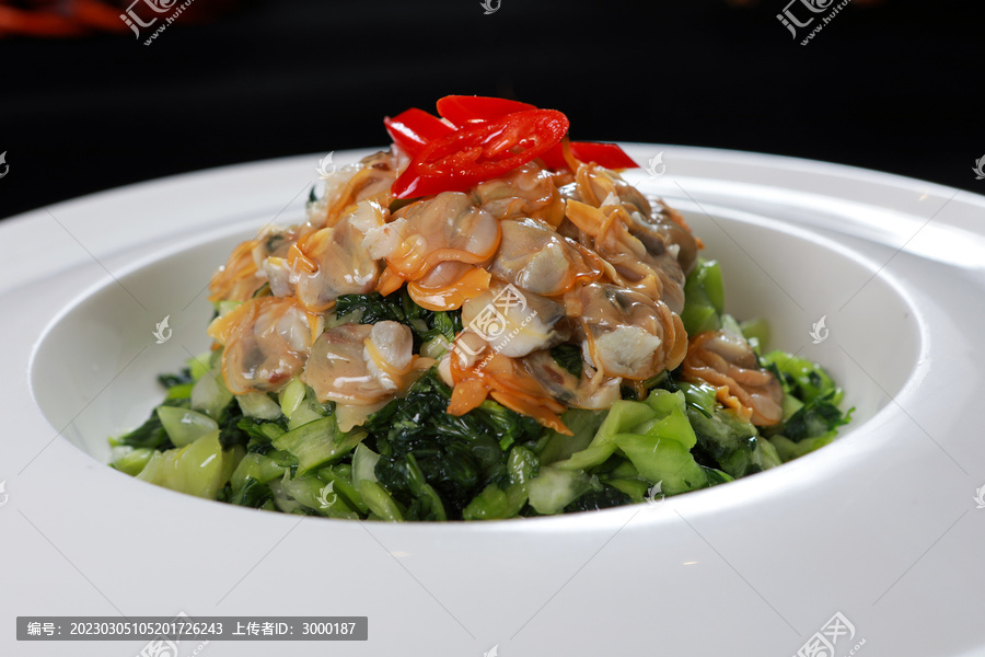 捞菜蛤蜊肉