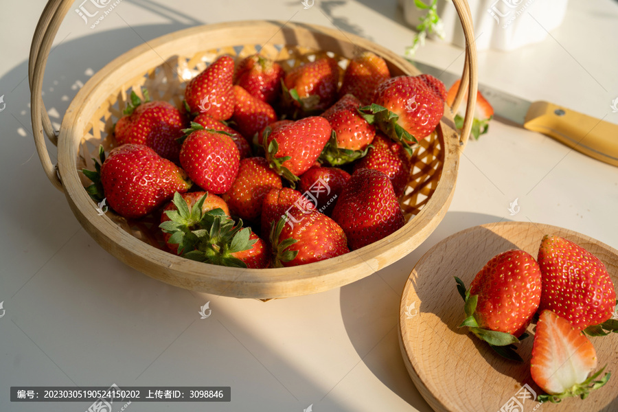 超级甜美的草莓