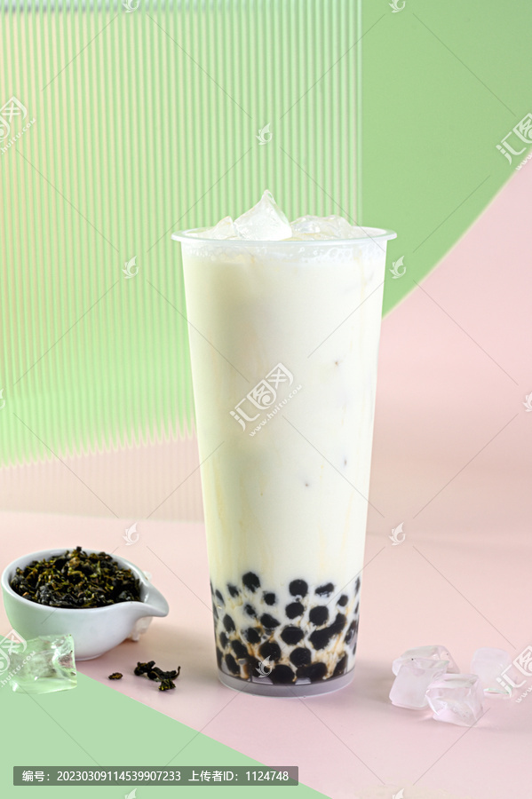 山茶花牛乳茶