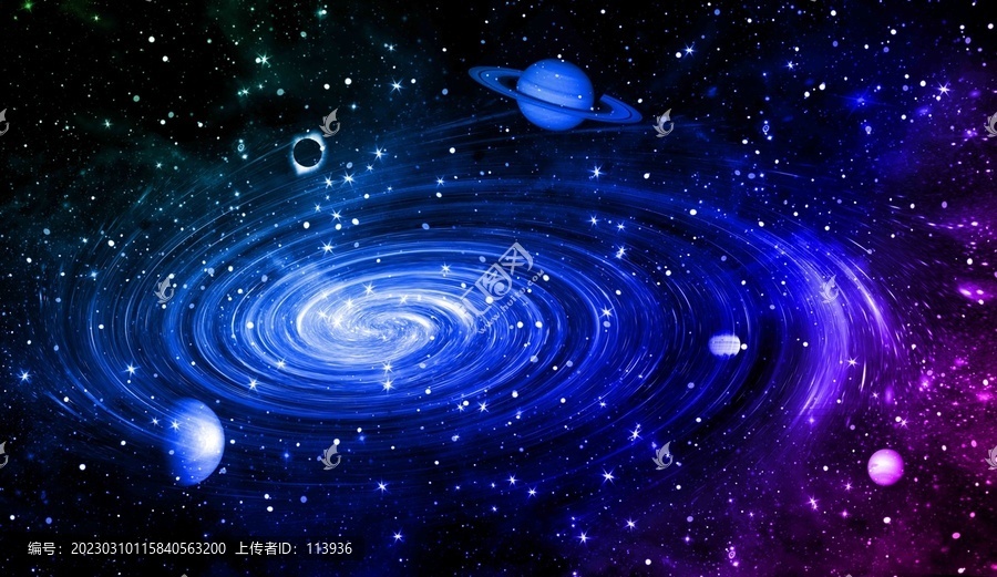 宇宙星球星空背景