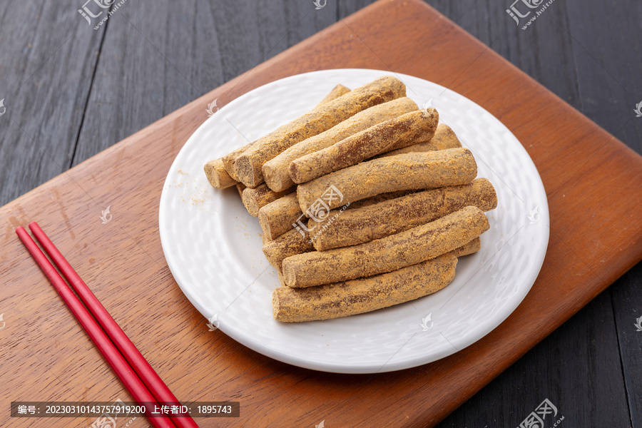 天津特色零食小吃豆根糖