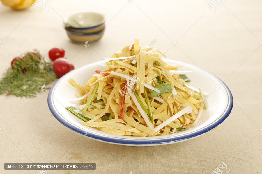 葱油鲜豆皮