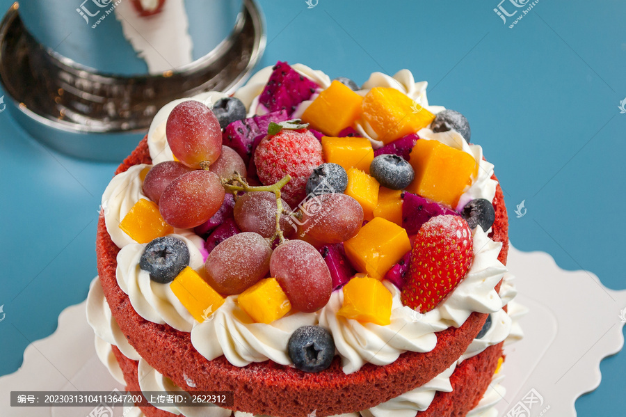 水果多层海绵蛋糕