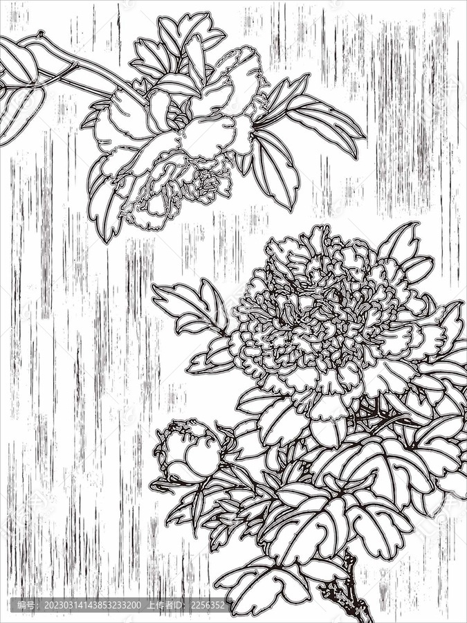 玫瑰花线