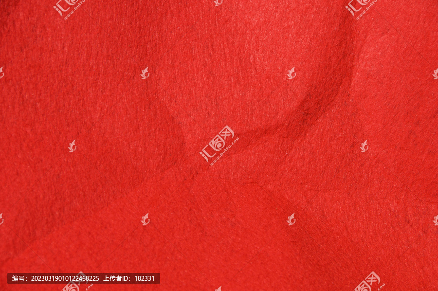 毛毡布红色背景纹理