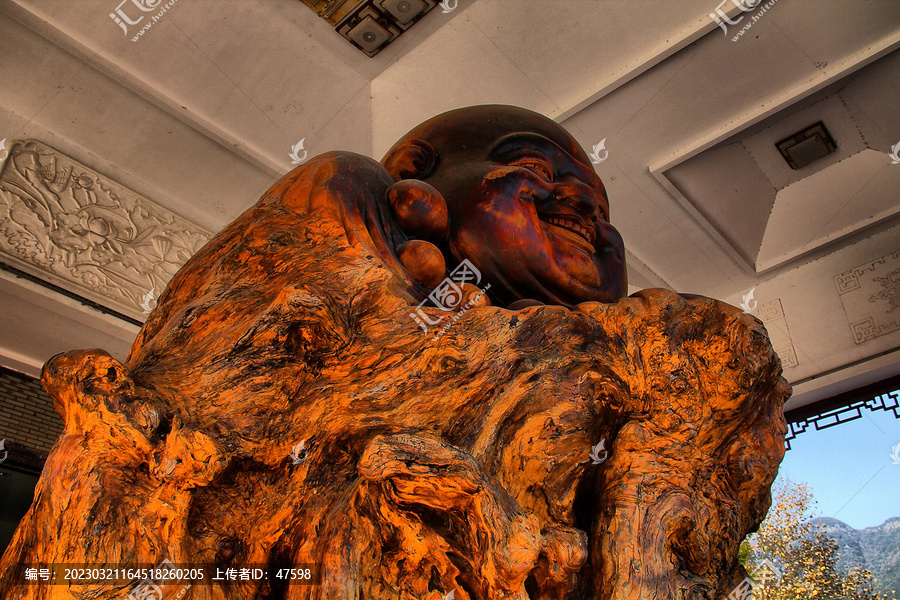 木雕弥勒像