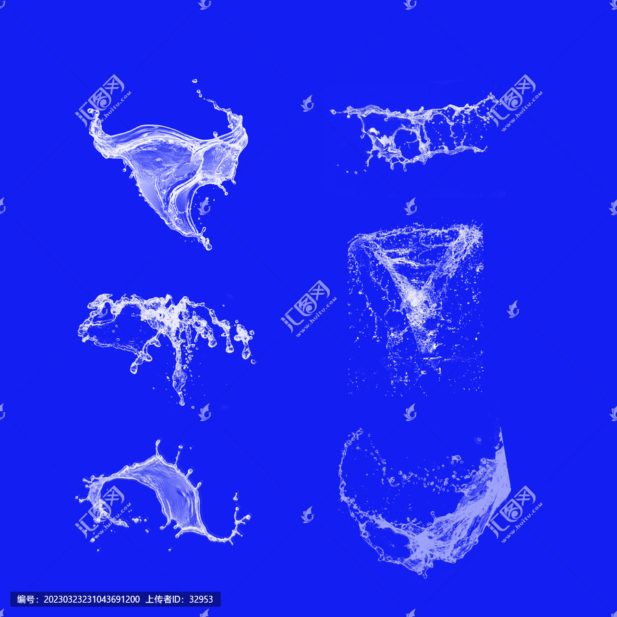 水花素材