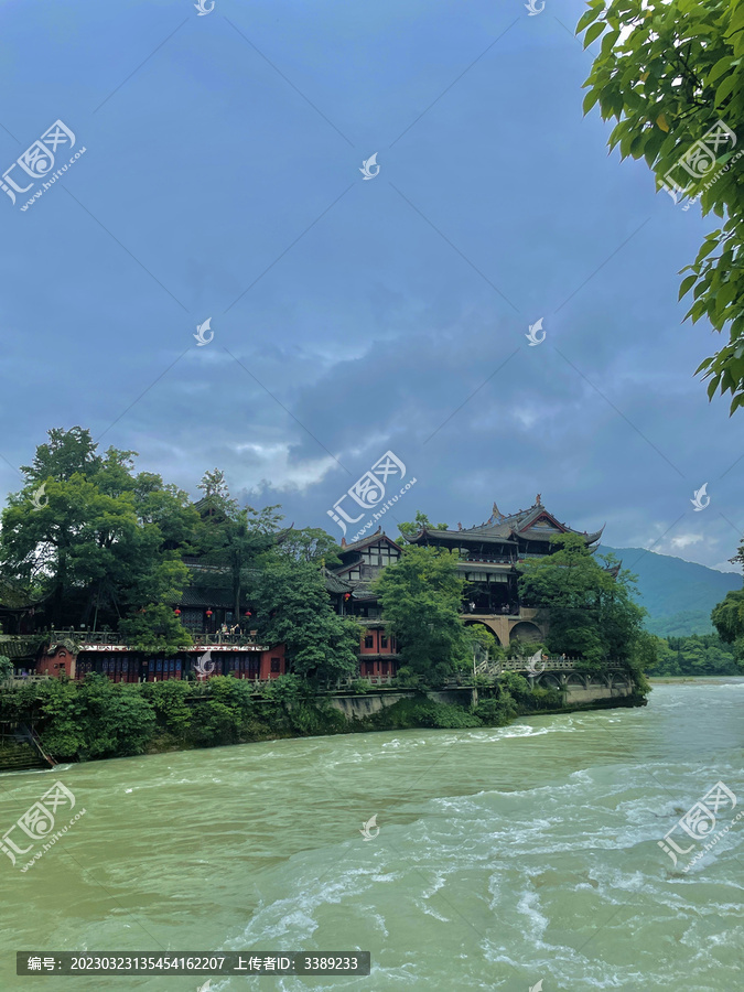 都江堰风景区岷江